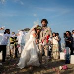 Gloria and Davide, Ceremony on the beach, Lignano Sabbiadoro, Italy