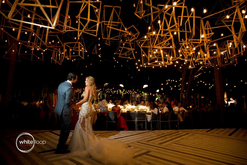 Bibiana and Jack, Wedding in Careyes, Nayarit, Mexico, Reception on the beach, First dance
