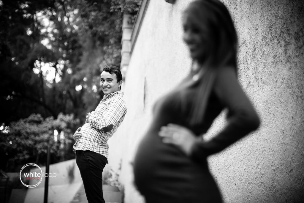 Vero, Misael and Santiago, Pregnancy session, Parque Colomos, Guadalajara, Mexico