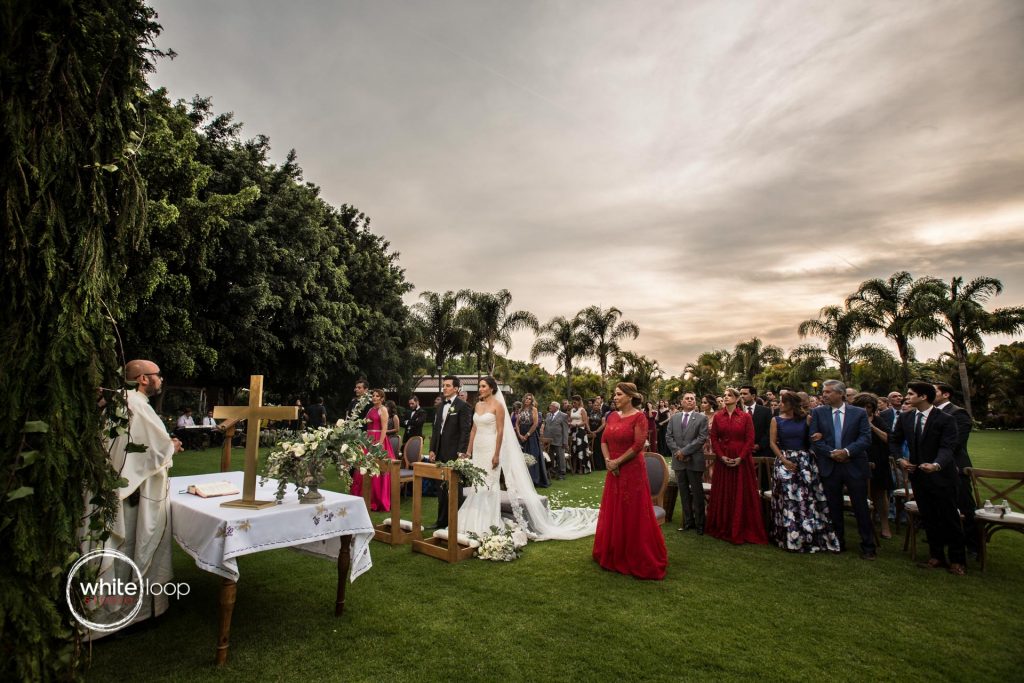 Ale and Agustin Wedding at La Florida Eventos, Ceremony