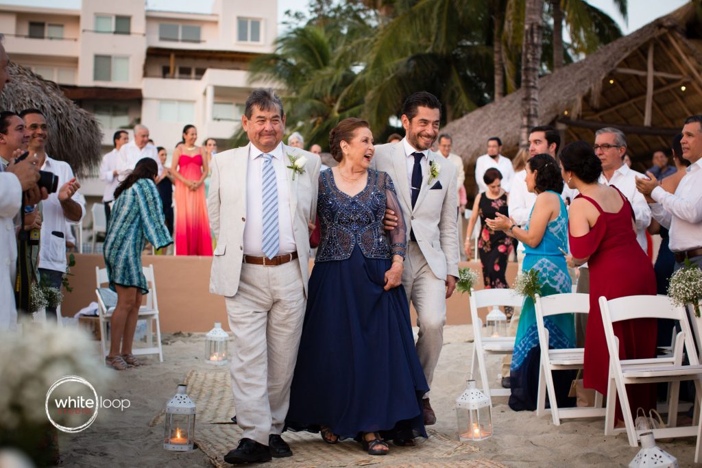 Anita and Ramon Wedding, The Ceremony on the beach, Bucerias, Nayarit, Mexico