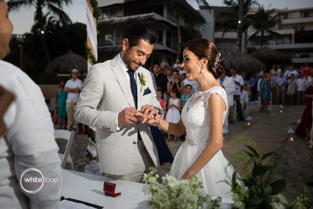 Anita and Ramon Wedding, The Ceremony on the beach, Bucerias, Nayarit, Mexico