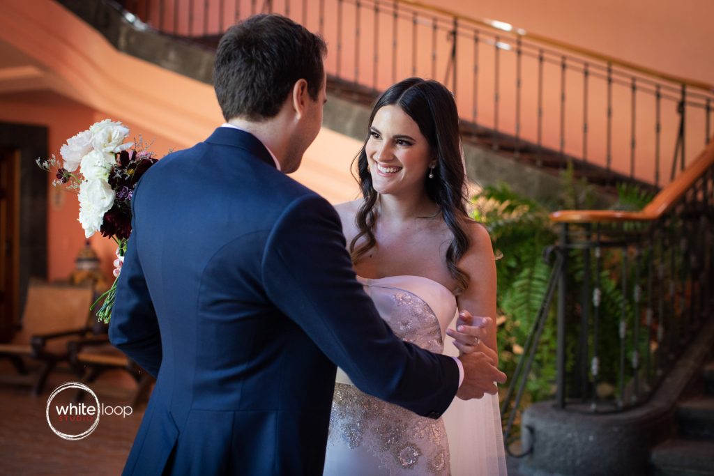 Andrea and Michael, wedding destination, Mexico meets Switzerland, first look, Colima, Mexico